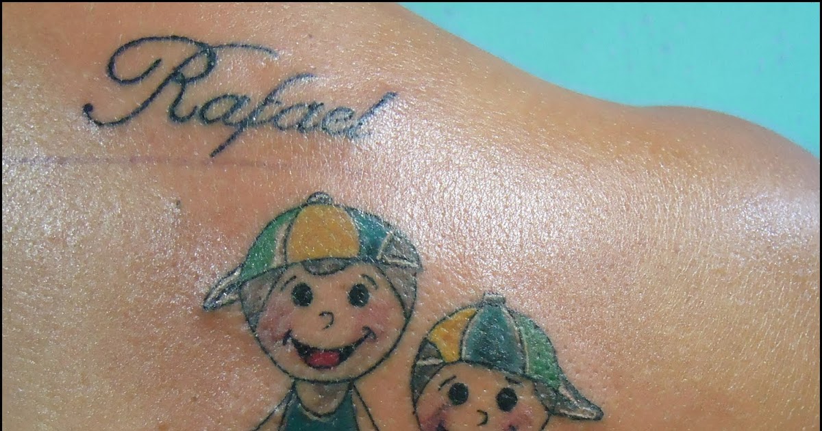 Elvinho Tattoo: Tattoo de Bonecos Palitos